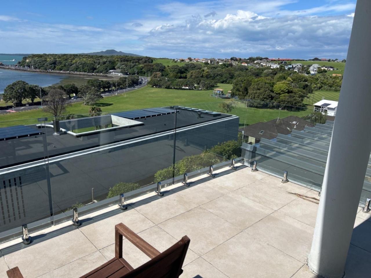 オークランド Orakei Grandeur Mansion With Sea Views & Poolヴィラ エクステリア 写真